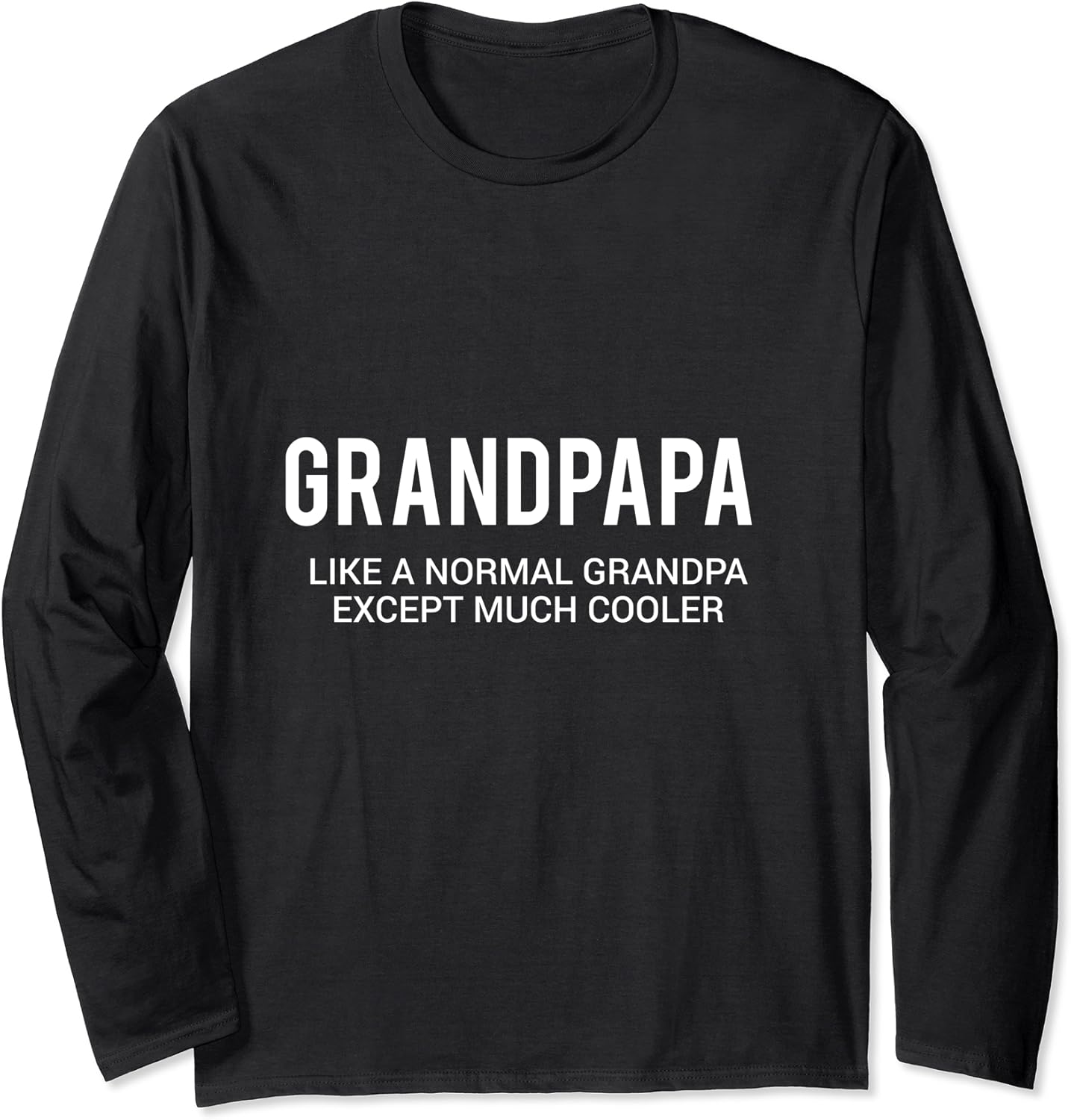 Grandpapa Grandpa In French Funny Gifts Long Sleeve TShirt
